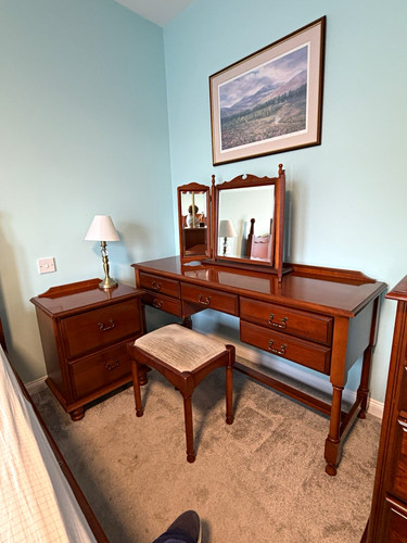 Wood dressing table - dressing,