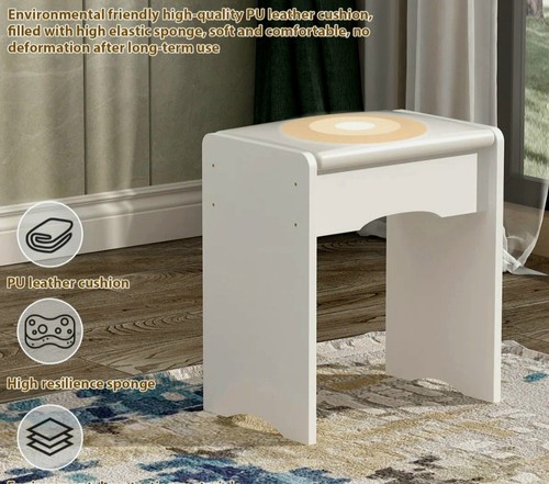 White dressing table - dressing,