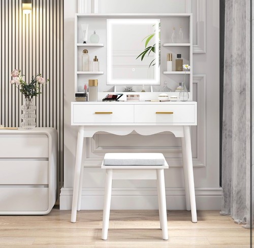 Dressing table with mirror and - dressing,