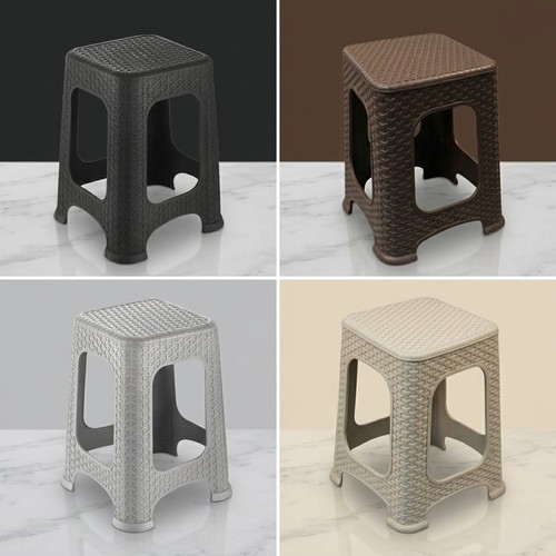 Rattan step stool plastic - stool,