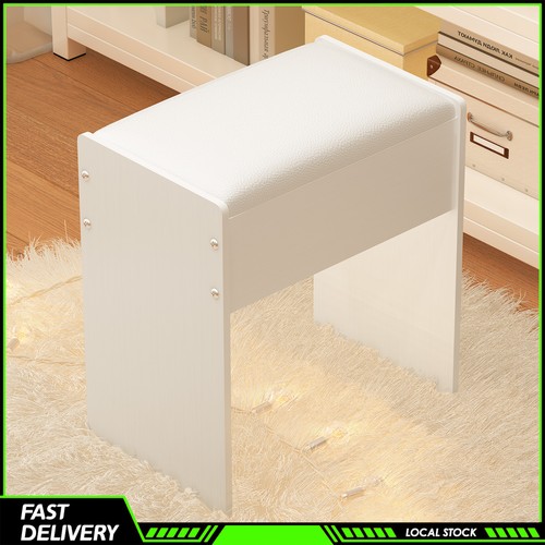 White padded makeup dressing - white,
