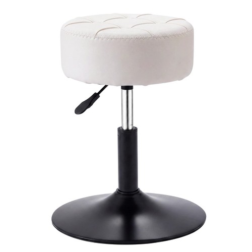 Leather swivel vanity chair - swivel,
