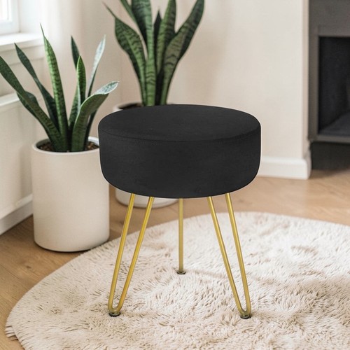 Round ottoman footrest - ottoman,