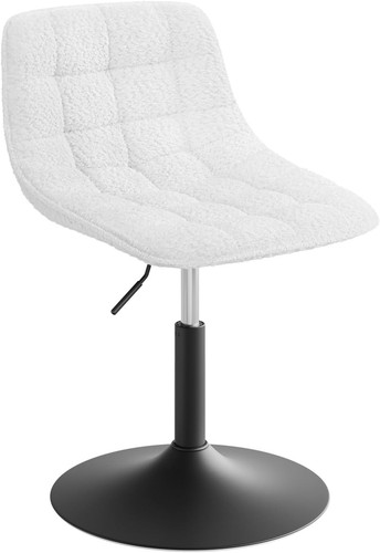 White chenille swivel dressing - swivel,