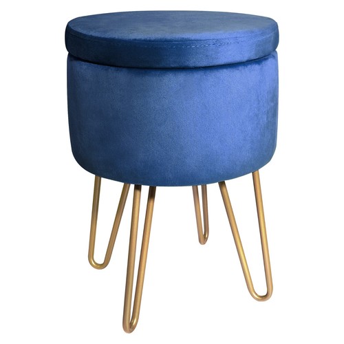 Velvet dressing table stool - table,