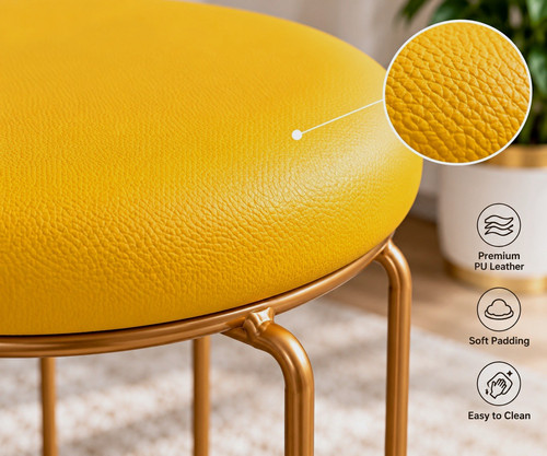 Modern round padded - round,