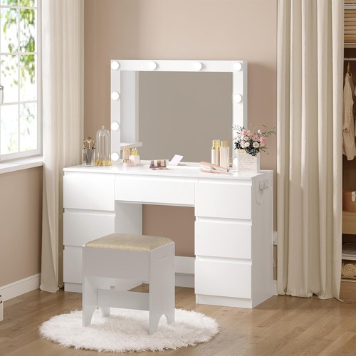 Dressing table 7 drawers - w/,