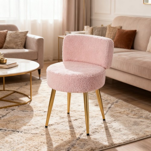 Comfy teddy tufted back - back, makeup