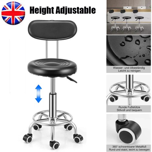 Rolling stool wheels salon - rolling,