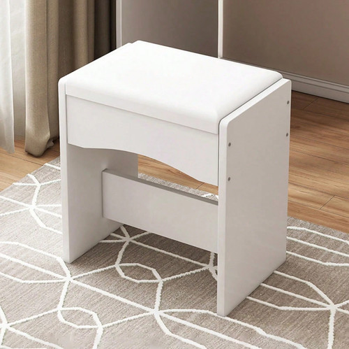 Modren white dressing table - white,