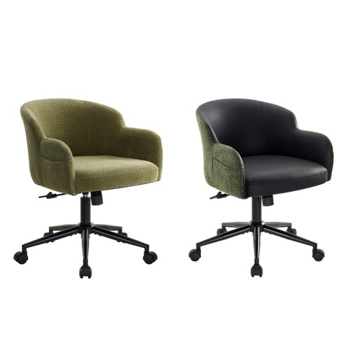 Modern makeup chair wheels - chair, on