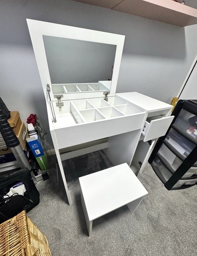 White freestanding dressing - white,